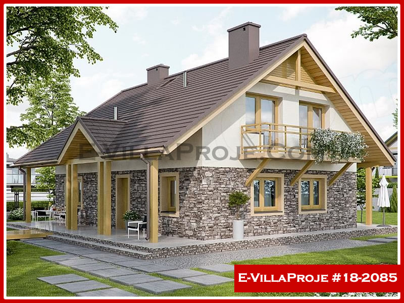 CPV-18-2085 • 218 m² 5+1 Dubleks Çelik Prefabrik Villa