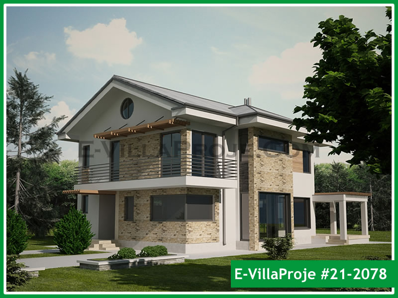 CPV-21-2078 • 218 m² 5+1 Dubleks Çelik Prefabrik Villa