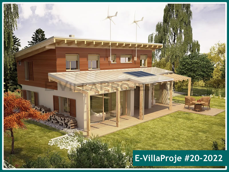 CPV-20-2022 • 218 m² 5+1 Dubleks Çelik Prefabrik Villa