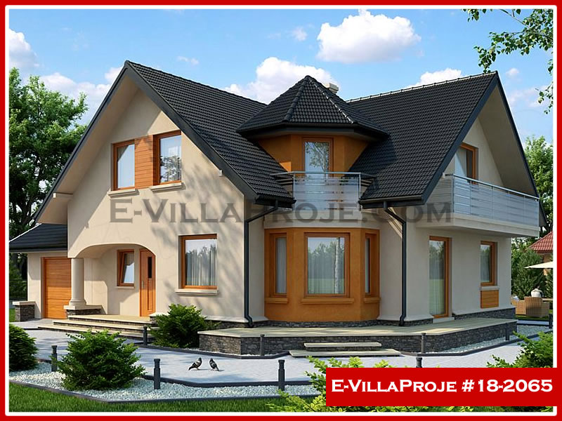 CPV-18-2065 • 218 m² 5+1 Dubleks Çelik Prefabrik Villa