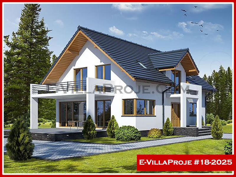 CPV-18-2025 • 219 m² 5+1 Dubleks Çelik Prefabrik Villa
