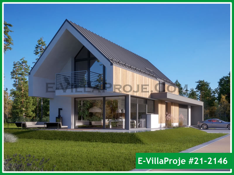 CPV-21-2146 • 219 m² 5+1 Dubleks Çelik Prefabrik Villa