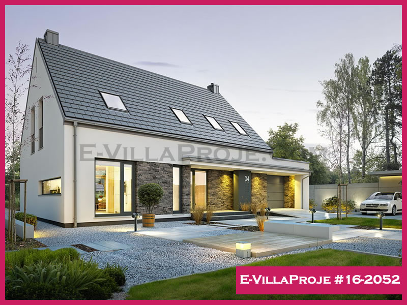 CPV-16-2052 • 219 m² 5+1 Dubleks Çelik Prefabrik Villa
