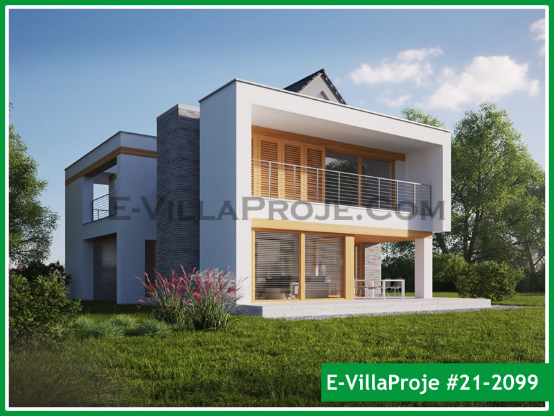 CPV-21-2099 • 219 m² 5+1 Dubleks Çelik Prefabrik Villa
