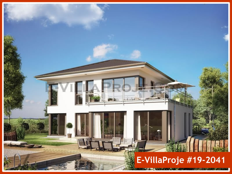 CPV-19-2041 • 219 m² 5+1 Dubleks Çelik Prefabrik Villa