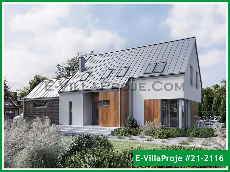 CPV-21-2116 • 220 m² 5+1 Dubleks Çelik Prefabrik Villa