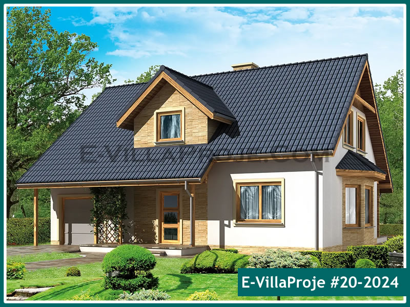 CPV-20-2024 • 221 m² 5+1 Dubleks Çelik Prefabrik Villa