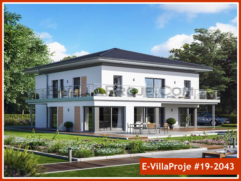 CPV-19-2043 • 221 m² 5+1 Dubleks Çelik Prefabrik Villa