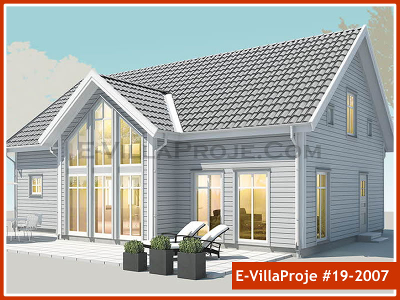 CPV-19-2007 • 222 m² 5+1 Dubleks Çelik Prefabrik Villa