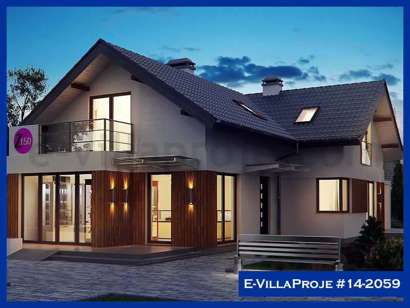 CPV-14-2059 • 223 m² 5+1 Dubleks Çelik Prefabrik Villa