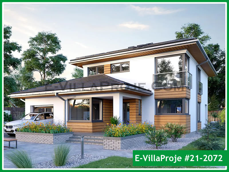 CPV-21-2072 • 223 m² 5+1 Dubleks Çelik Prefabrik Villa