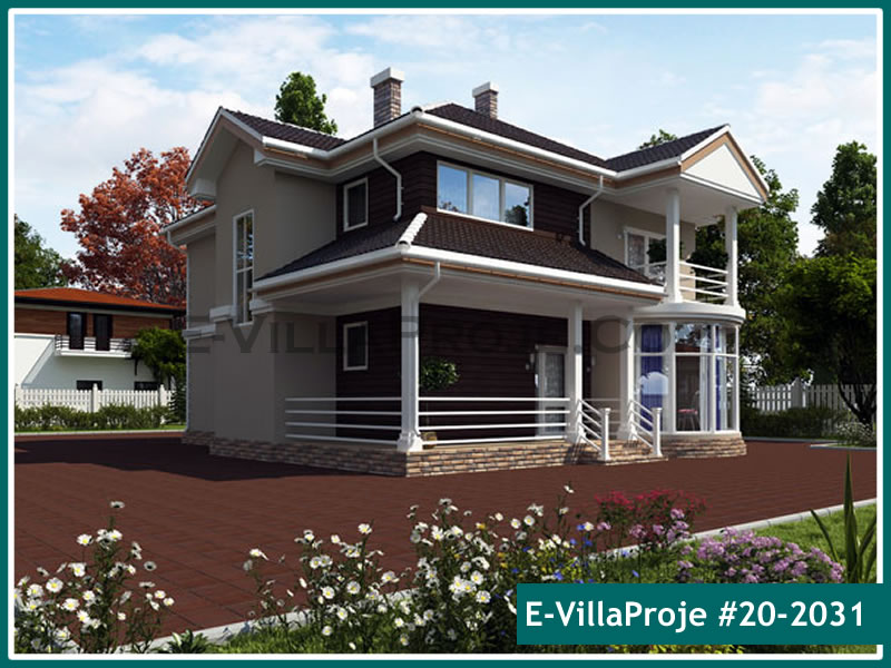 CPV-20-2031 • 224 m² 5+1 Dubleks Çelik Prefabrik Villa
