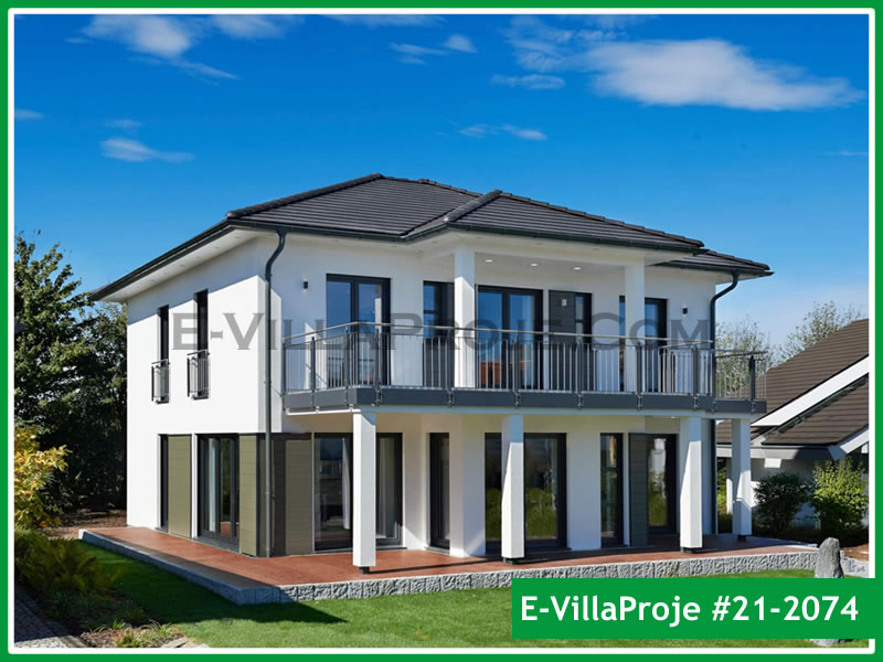 CPV-21-2074 • 224 m² 5+1 Dubleks Çelik Prefabrik Villa