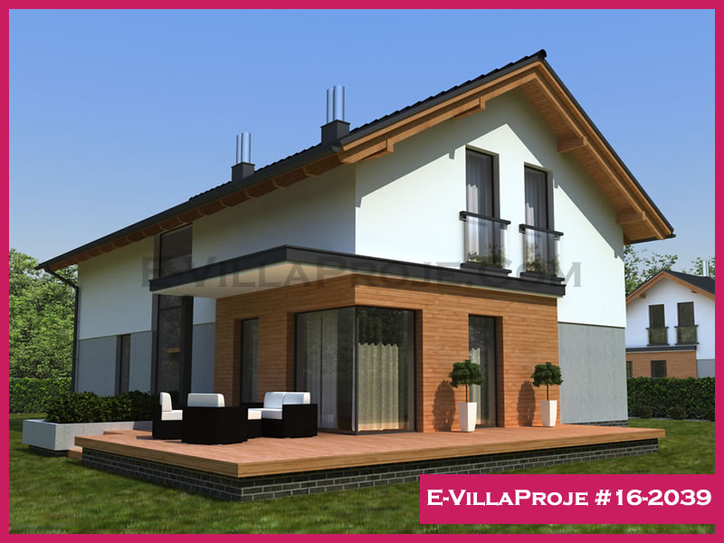 CPV-16-2039 • 224 m² 5+1 Dubleks Çelik Prefabrik Villa