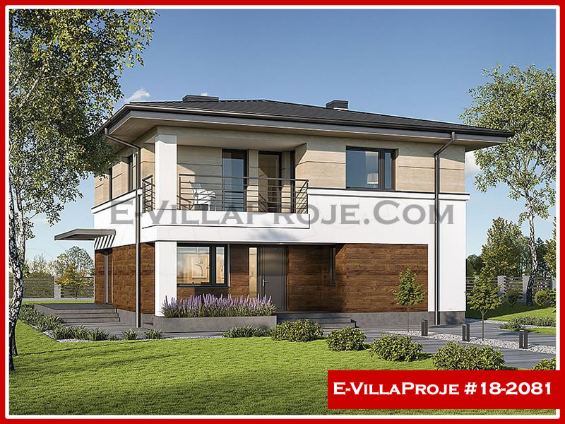 CPV-18-2081 • 224 m² 5+1 Dubleks Çelik Prefabrik Villa