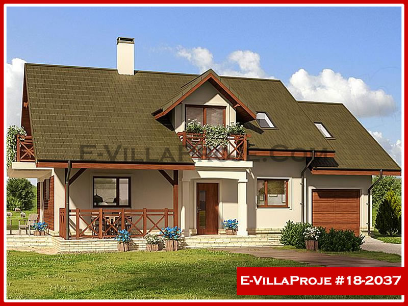 CPV-18-2037 • 225 m² 5+1 Dubleks Çelik Prefabrik Villa