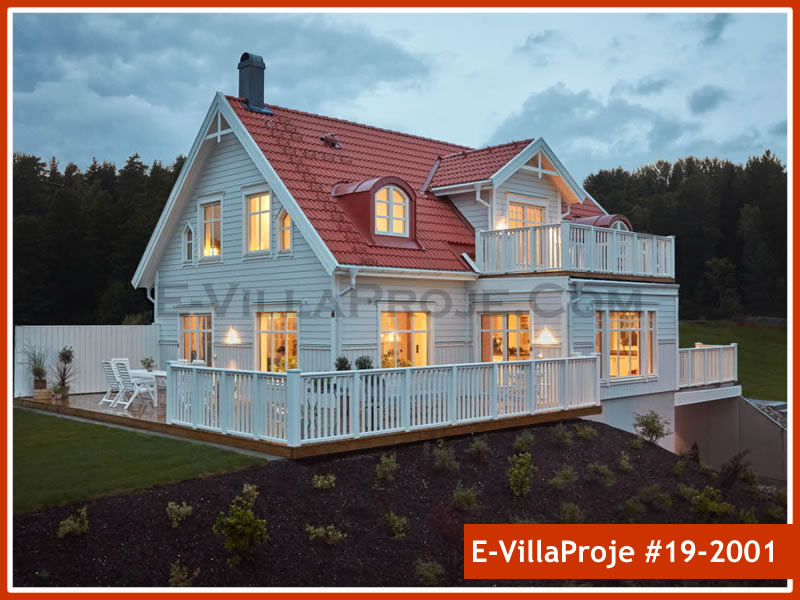 CPV-19-2001 • 226 m² 5+1 Dubleks Çelik Prefabrik Villa