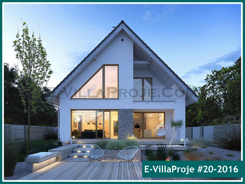CPV-20-2016 • 226 m² 5+1 Dubleks Çelik Prefabrik Villa