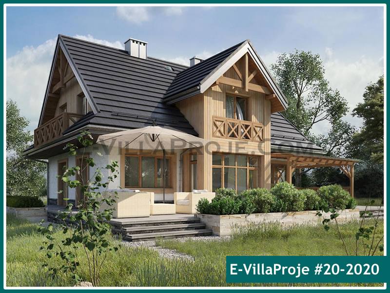 CPV-20-2020 • 226 m² 5+1 Dubleks Çelik Prefabrik Villa