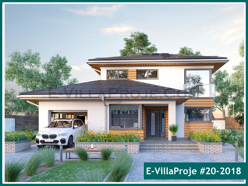 CPV-20-2018 • 227 m² 5+1 Dubleks Çelik Prefabrik Villa
