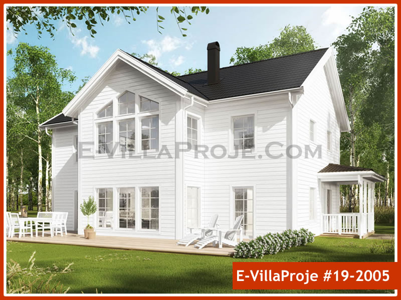 CPV-19-2005 • 227 m² 5+1 Dubleks Çelik Prefabrik Villa