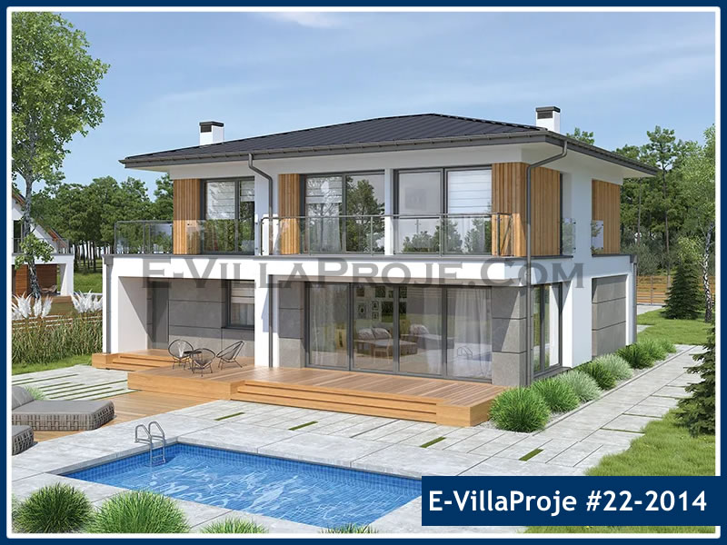 CPV-22-2014 • 228 m² 5+1 Dubleks Çelik Prefabrik Villa