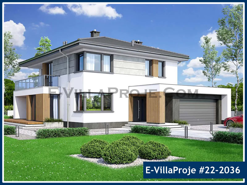 CPV-22-2036 • 228 m² 5+1 Dubleks Çelik Prefabrik Villa