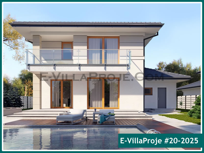CPV-20-2025 • 229 m² 5+1 Dubleks Çelik Prefabrik Villa