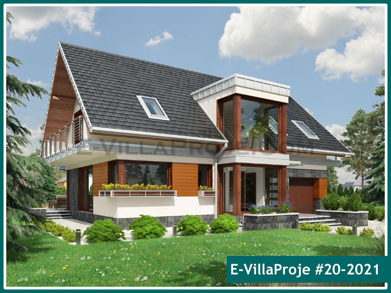 CPV-20-2021 • 230 m² 5+1 Dubleks Çelik Prefabrik Villa