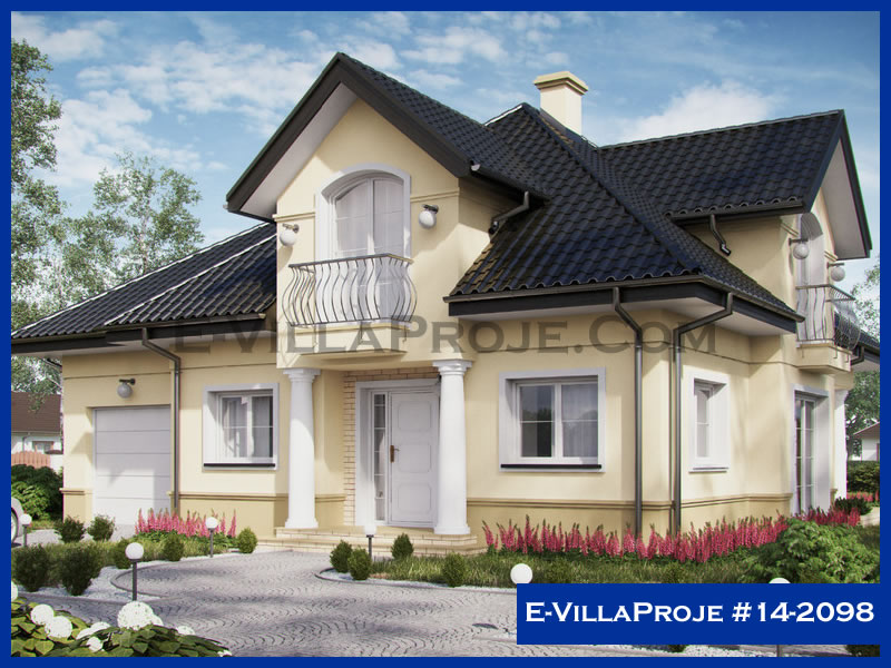 CPV-14-2098 • 230 m² 5+1 Dubleks Çelik Prefabrik Villa
