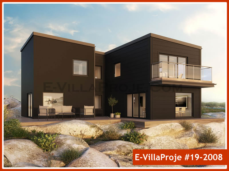 CPV-19-2008 • 231 m² 5+1 Dubleks Çelik Prefabrik Villa