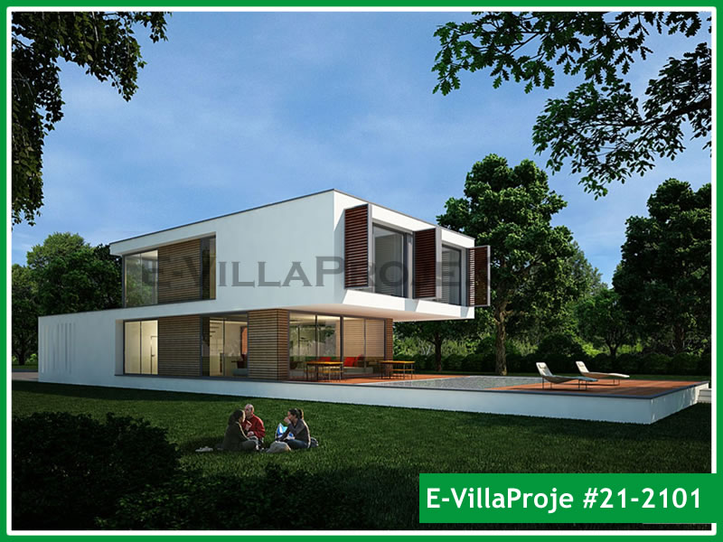 CPV-21-2101 • 233 m² 5+1 Dubleks Çelik Prefabrik Villa