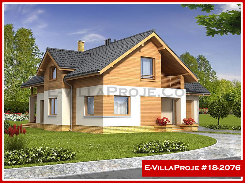 CPV-18-2076 • 234 m² 5+1 Dubleks Çelik Prefabrik Villa