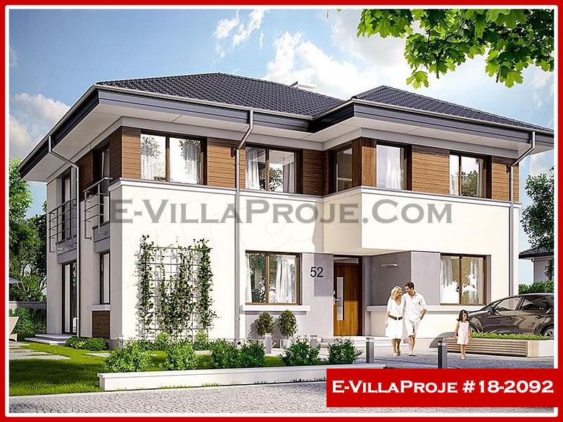 CPV-18-2092 • 235 m² 5+1 Dubleks Çelik Prefabrik Villa