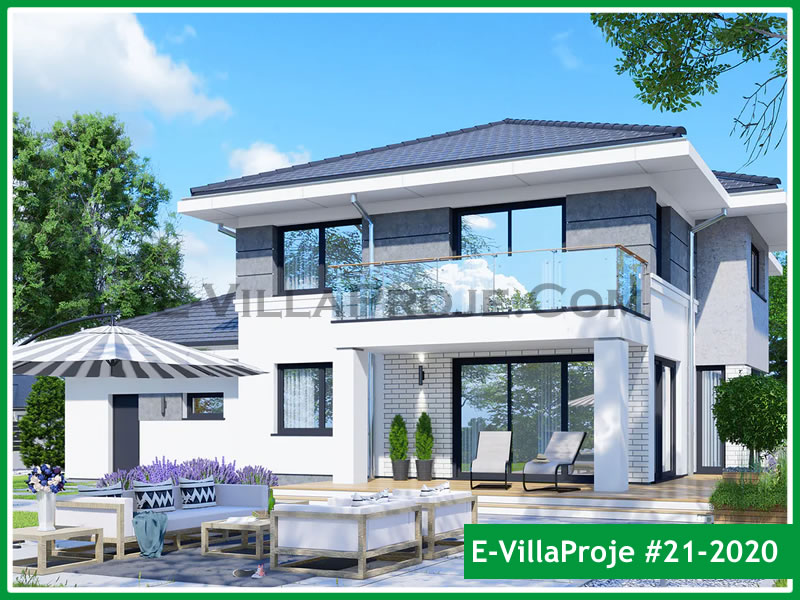 CPV-21-2020 • 235 m² 5+1 Dubleks Çelik Prefabrik Villa