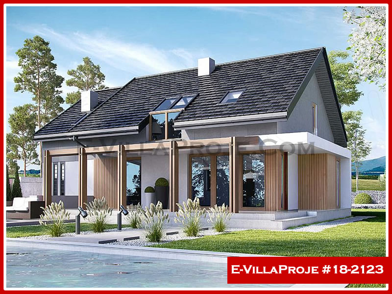 CPV-18-2123 • 235 m² 5+1 Dubleks Çelik Prefabrik Villa