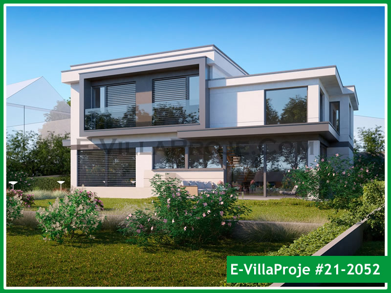 CPV-21-2052 • 236 m² 5+1 Dubleks Çelik Prefabrik Villa