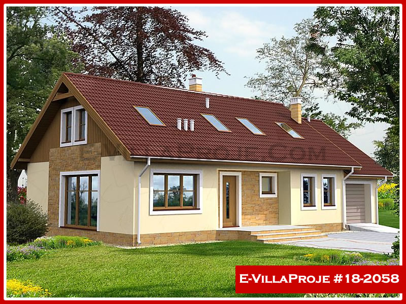 CPV-18-2058 • 236 m² 5+1 Dubleks Çelik Prefabrik Villa