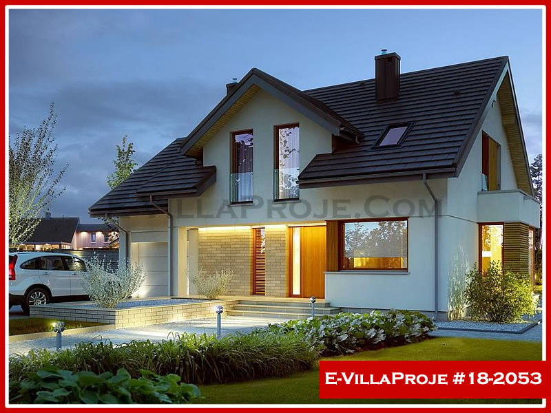 CPV-18-2053 • 236 m² 5+1 Dubleks Çelik Prefabrik Villa
