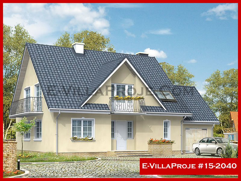 CPV-15-2040 • 237 m² 5+1 Dubleks Çelik Prefabrik Villa