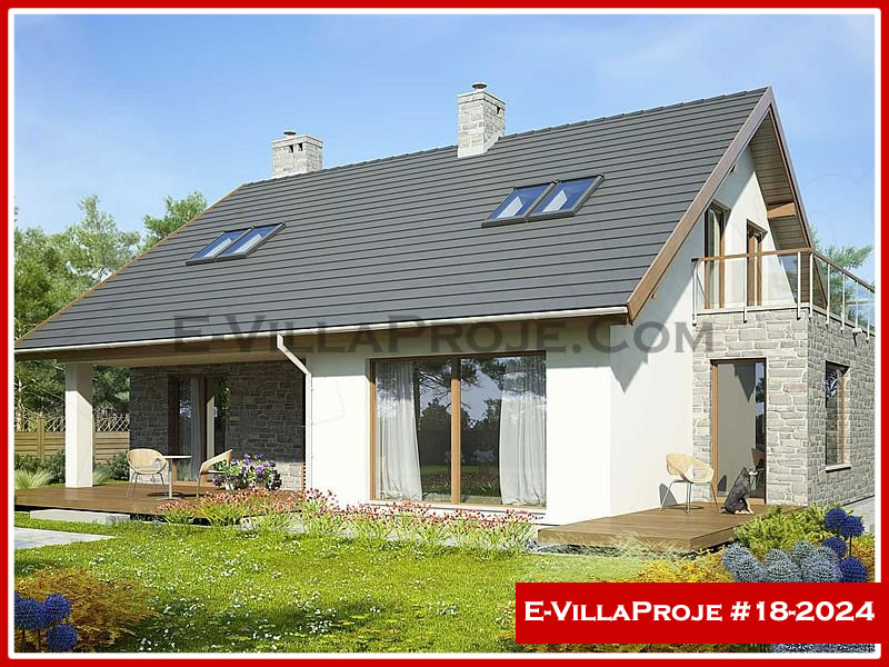 CPV-18-2024 • 237 m² 5+1 Dubleks Çelik Prefabrik Villa