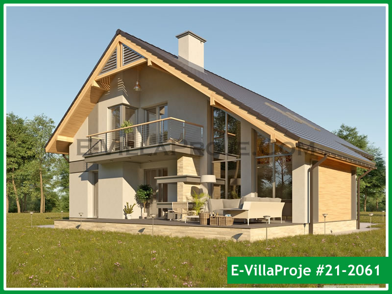 CPV-21-2061 • 238 m² 5+1 Dubleks Çelik Prefabrik Villa
