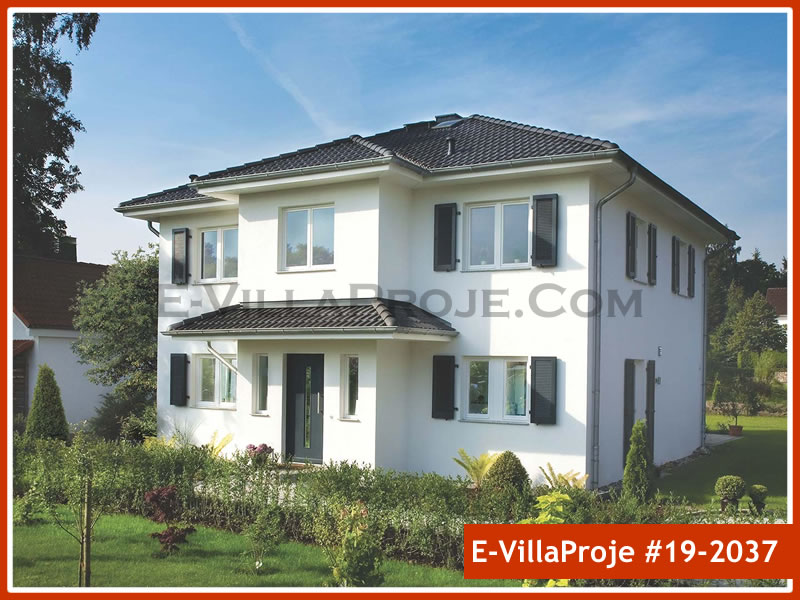 CPV-19-2037 • 238 m² 5+1 Dubleks Çelik Prefabrik Villa