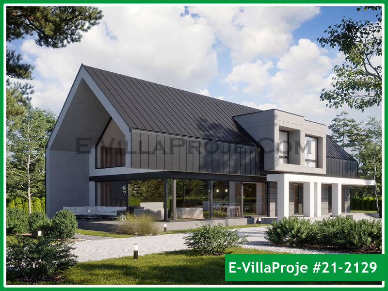 CPV-21-2129 • 239 m² 5+1 Dubleks Çelik Prefabrik Villa