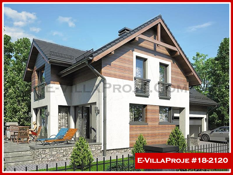 CPV-18-2120 • 239 m² 5+1 Dubleks Çelik Prefabrik Villa