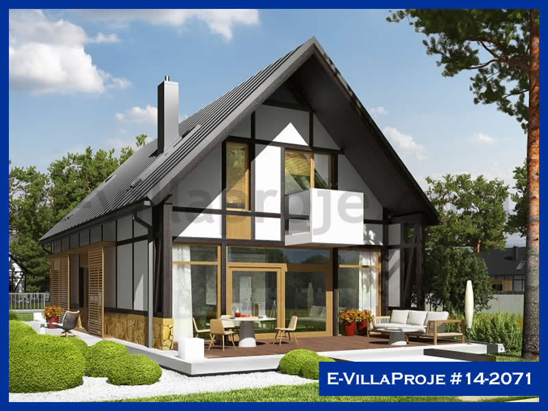 CPV-14-2071 • 240 m² 5+1 Dubleks Çelik Prefabrik Villa