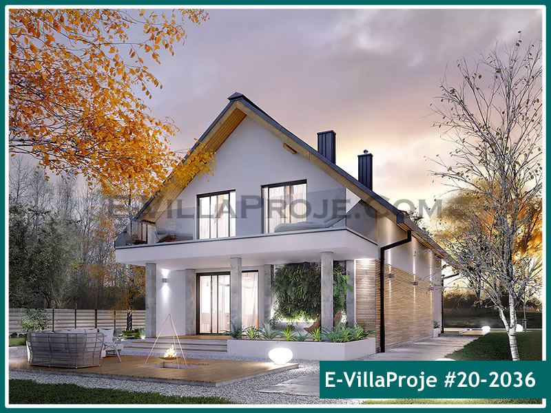 CPV-20-2036 • 240 m² 5+1 Dubleks Çelik Prefabrik Villa