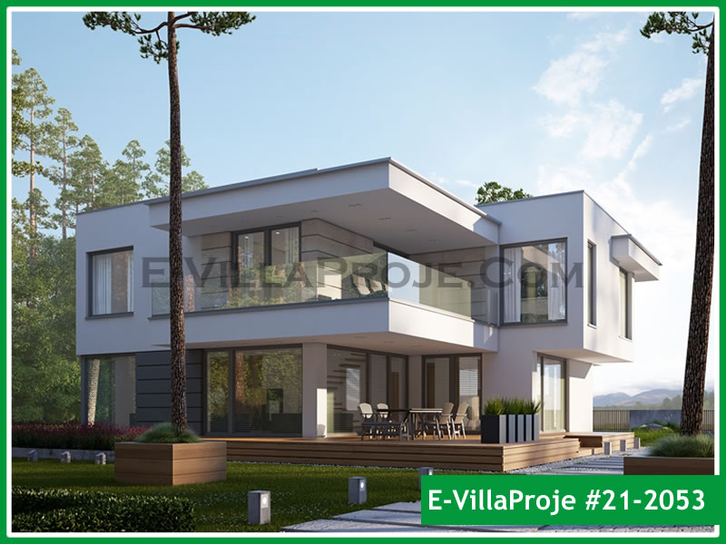 CPV-21-2053 • 241 m² 5+1 Dubleks Çelik Prefabrik Villa