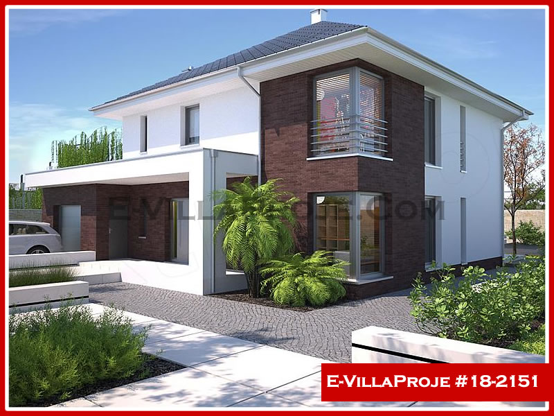 CPV-18-2151 • 241 m² 5+1 Dubleks Çelik Prefabrik Villa