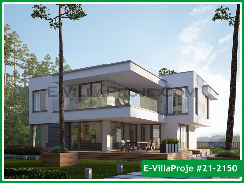CPV-21-2150 • 241 m² 5+1 Dubleks Çelik Prefabrik Villa